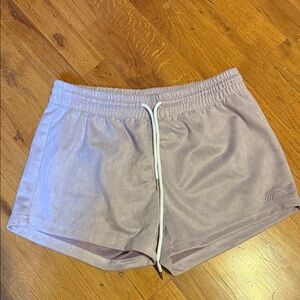 Lavender Women's Drawstring Lounge Shorts
